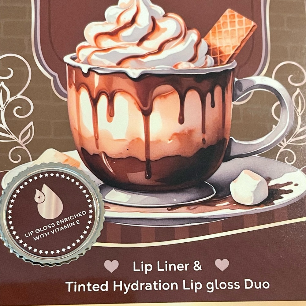 Glamlite Hot Cocoa Lip Kit - Brown - Picture 7 of 7